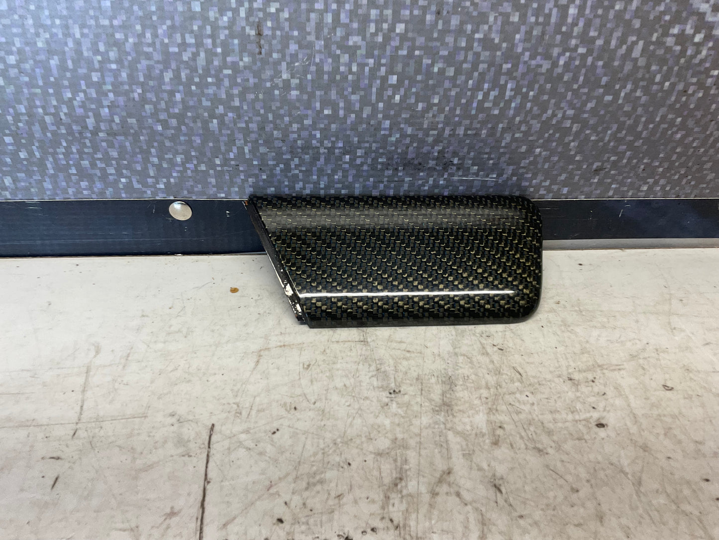 Passenger Rear Door Panel Carbon Fiber Trim Right  4A0867460  C4  UrS4