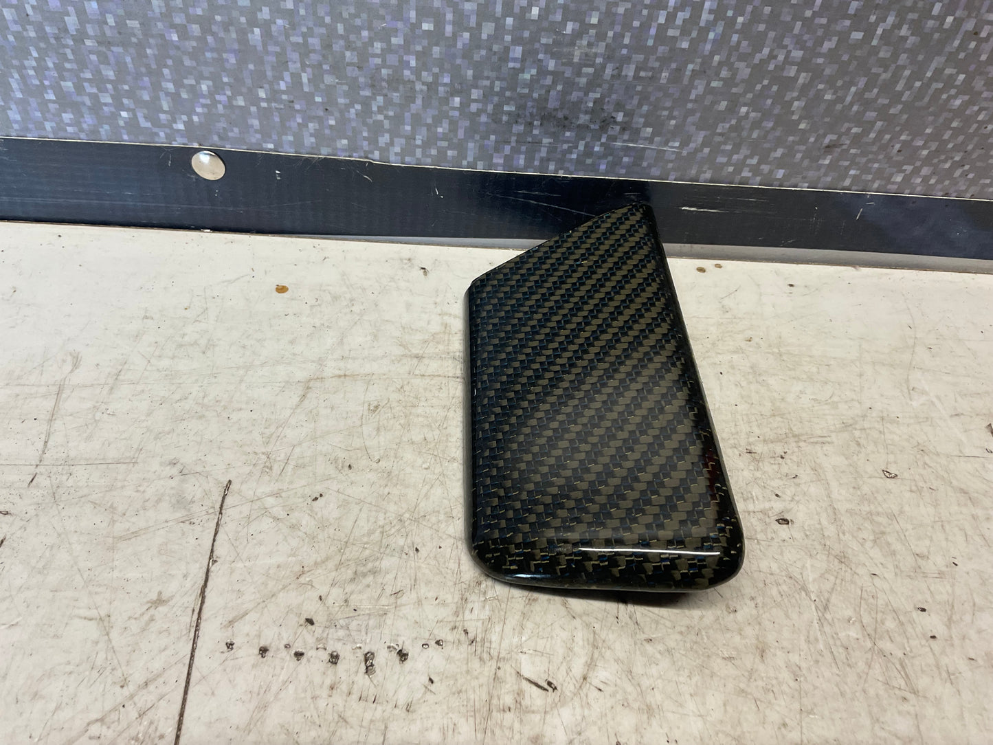 Passenger Rear Door Panel Carbon Fiber Trim Right  4A0867460  C4  UrS4