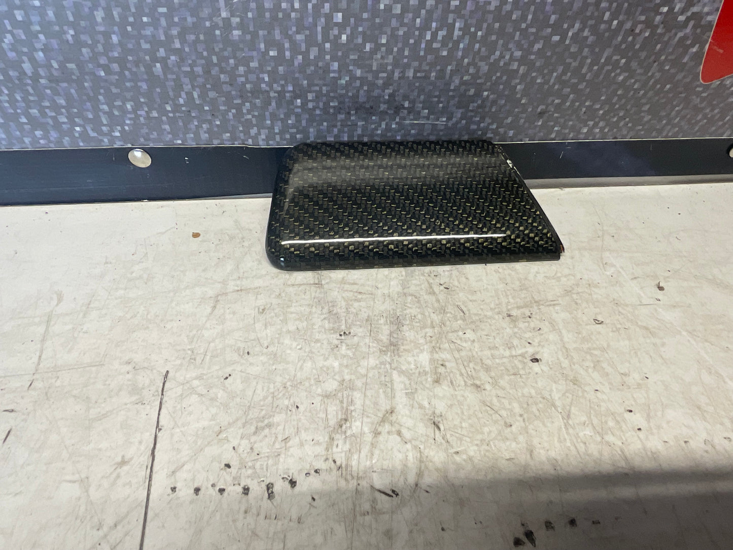 Passenger Rear Door Panel Carbon Fiber Trim Right  4A0867460  C4  UrS4