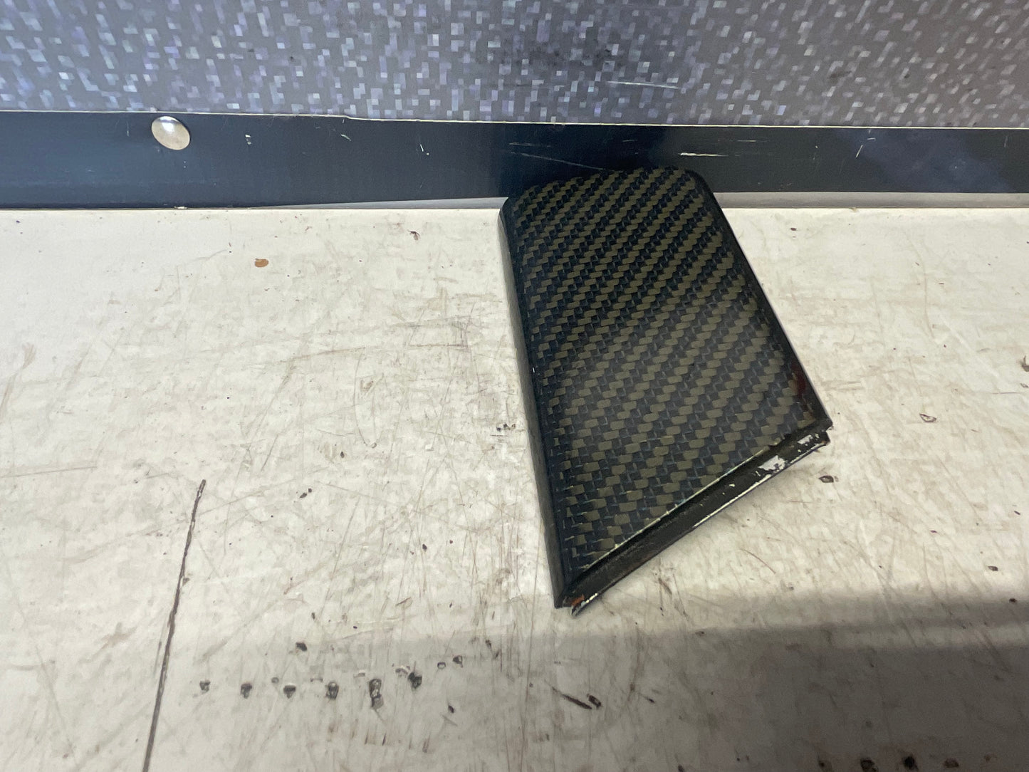 Passenger Rear Door Panel Carbon Fiber Trim Right  4A0867460  C4  UrS4