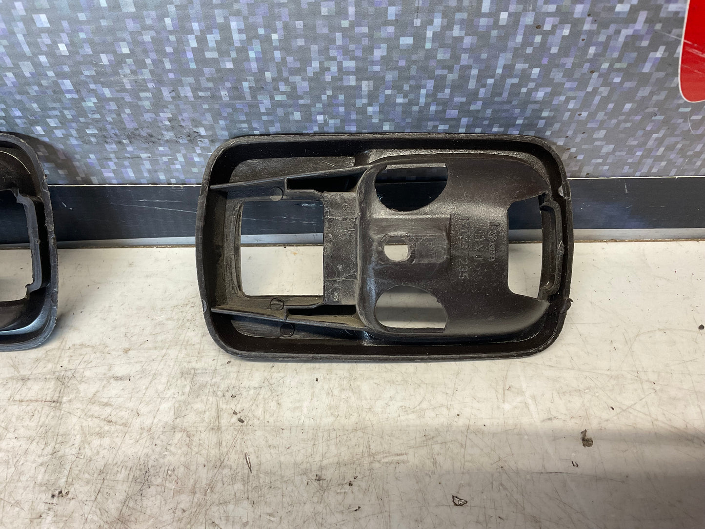 Interior Door Panel Handle Trim Cover Set 171837235  B2  Brown