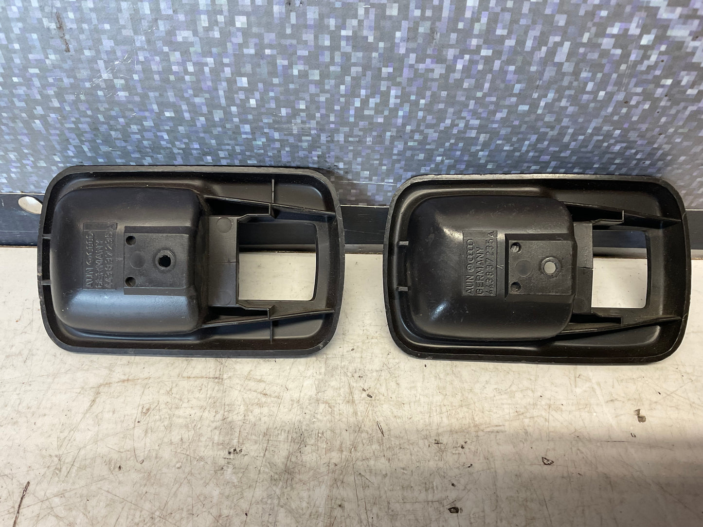 Interior Door Panel Handle Trim Cover Set 443837235A  B2  Brown