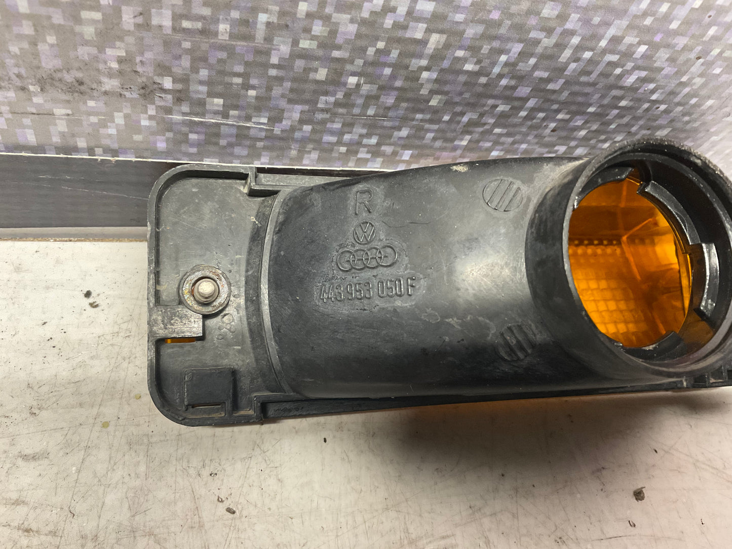 Passenger Front Bumper Turn Signal Lens Right 443953050F Hella B2