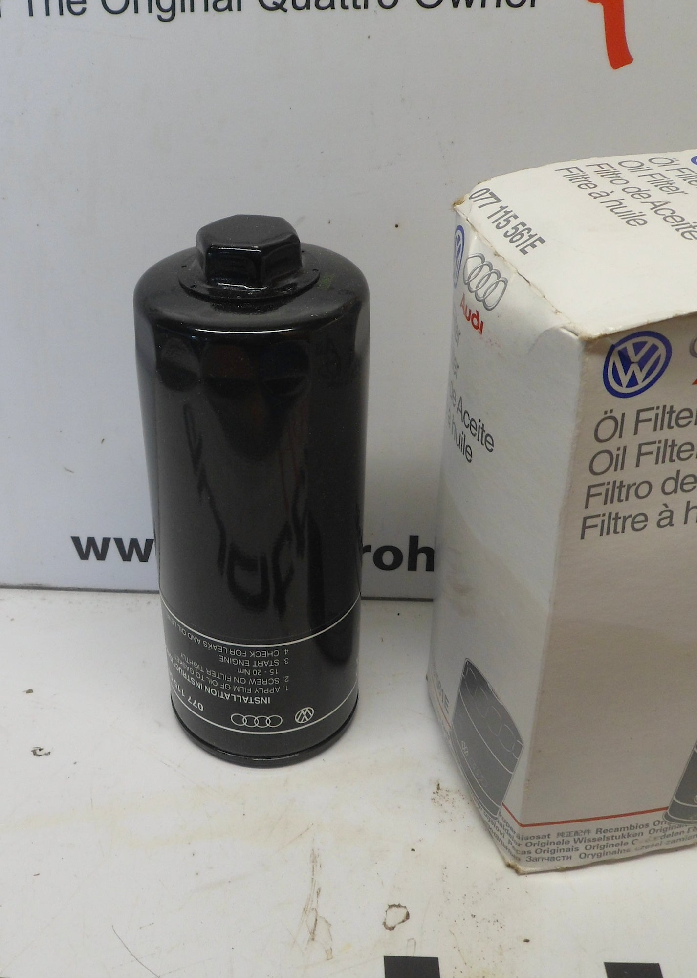 Oil Filter 077115561E NOS