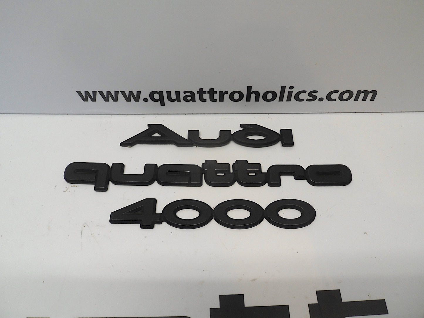 Trunk Badges 4000 Quattro