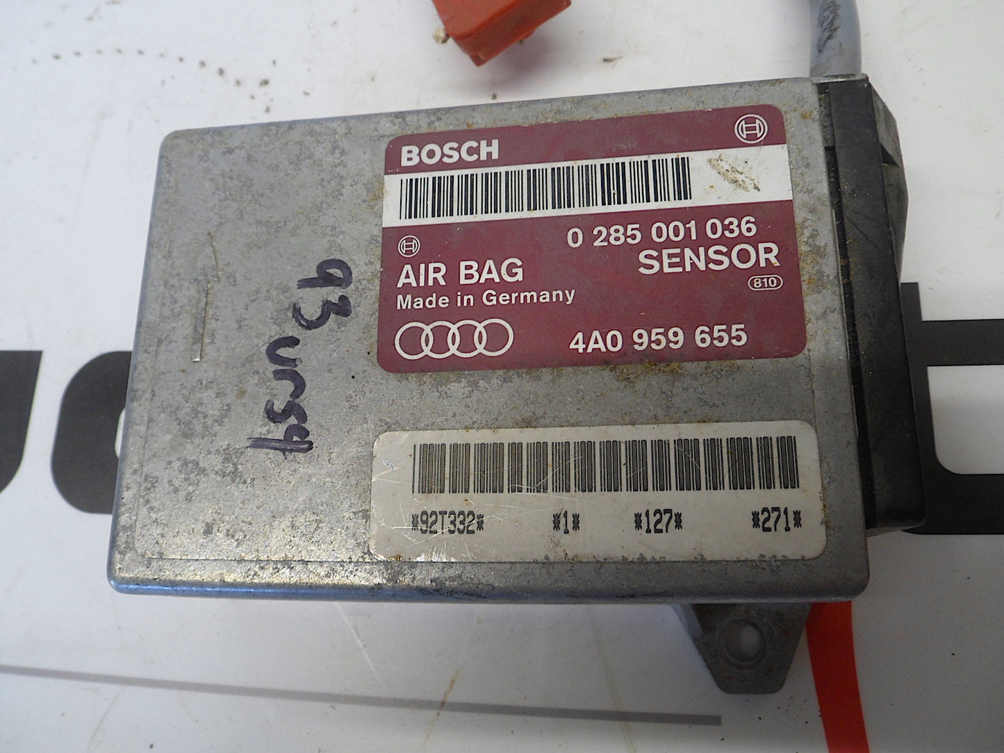 Airbag Crash Sensor Module 4A0959655