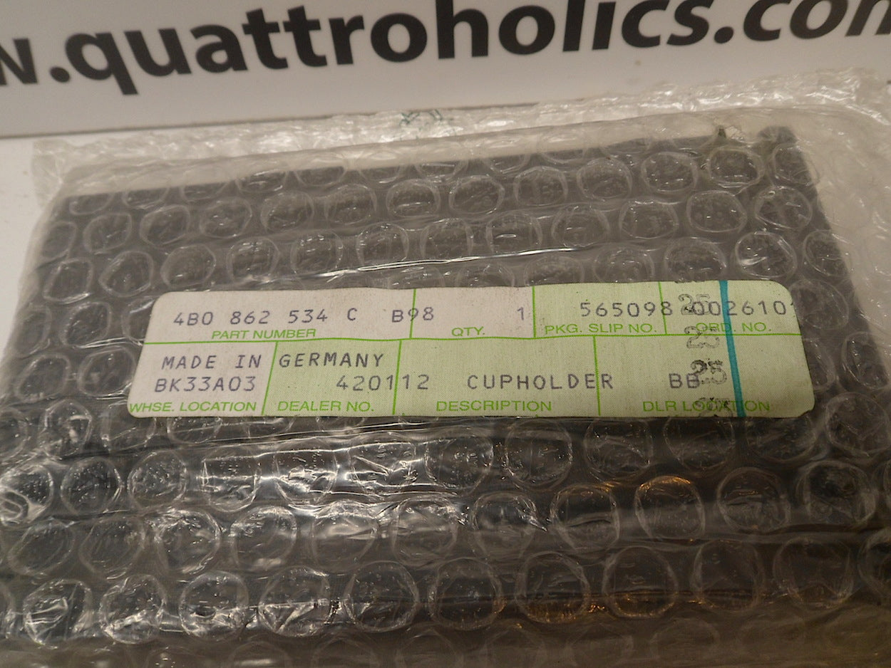 Dash Cup/Tray holder slide out 4B0862534C NOS