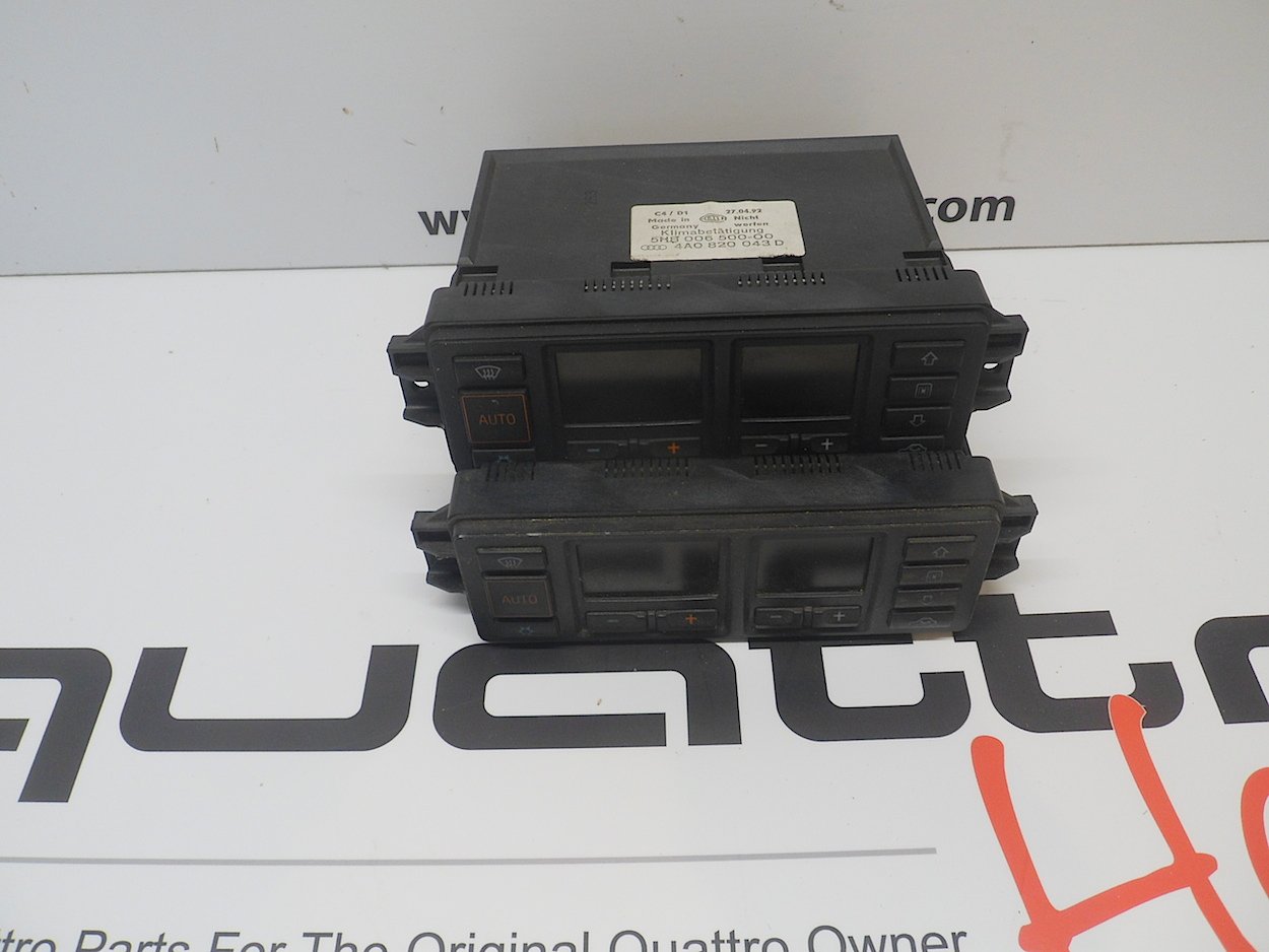 Climate Control Panel 4A0820043D Hella
