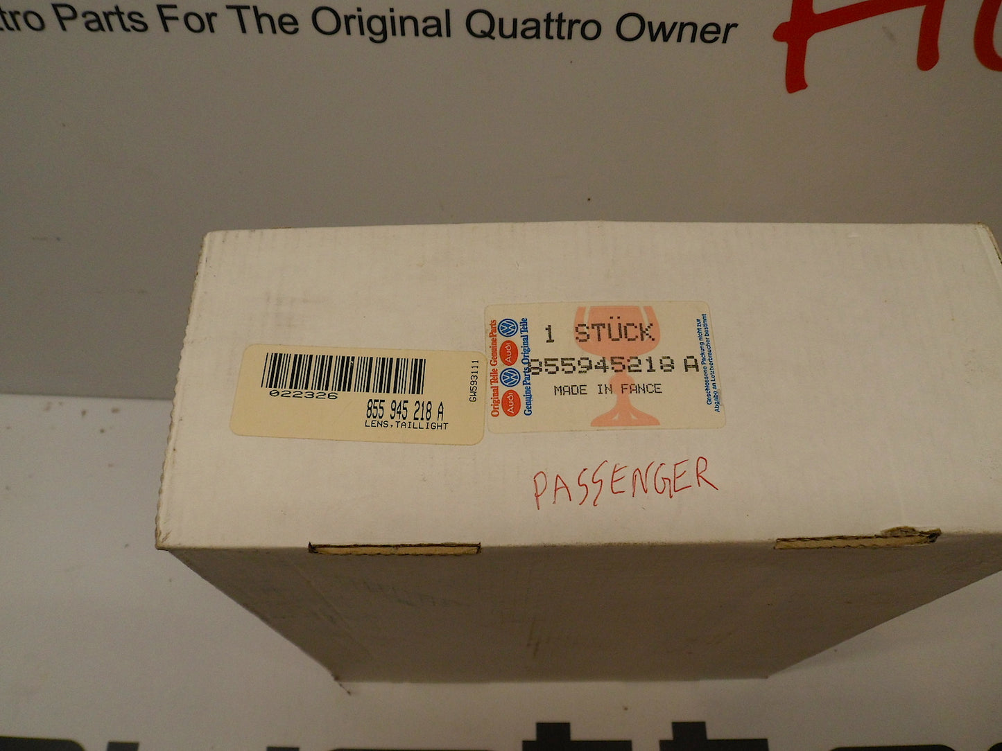 Passenger Tail Light 855945218A NOS